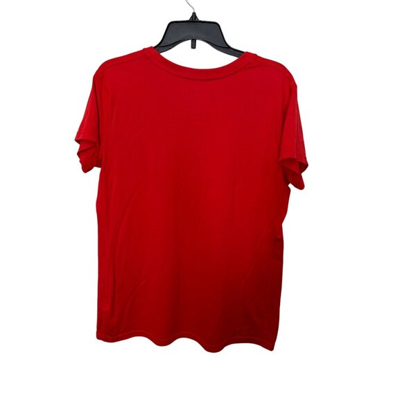 Cincinnati Reds Nike Women's V-neck T-shirt Dri-Fit Size XL Baseball Cincy MLB - Picture 6 of 7